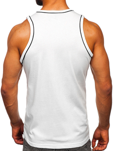 Men's Boxer Tank Top White Bolf 14276