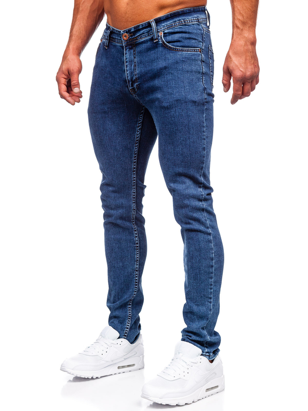 Men's Jeans Slim Fit Navy Blue Bolf DP52
