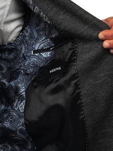 Men’s Elegant Suit Jacket Anthracite Bolf 021