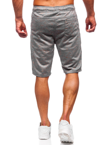 Men's Sweat Shorts Grey Bolf Q3859