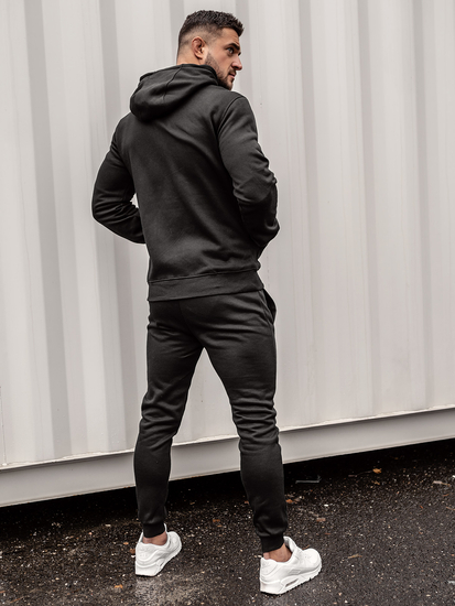 Men's Tracksuit with Hood Black Bolf 10386