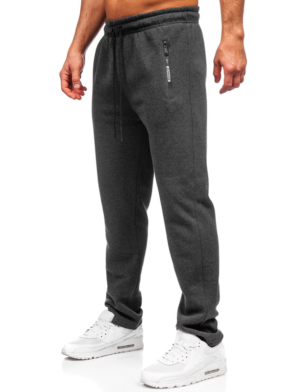 Men's Oversized Sweatpants Graphite Bolf JX6506