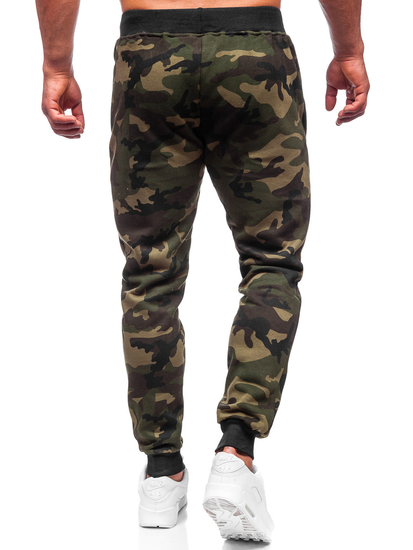 Men's Sweatpants Camo-Khaki Bolf KZ15