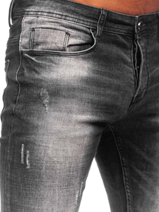 Men's Jeans Regular Fit Black Bolf MP002N
