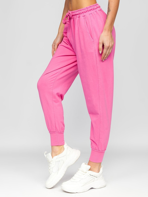 Women's Sweatpants Pink Bolf 0011