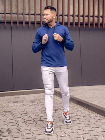 Men's Hoodie Indigo Bolf 145380