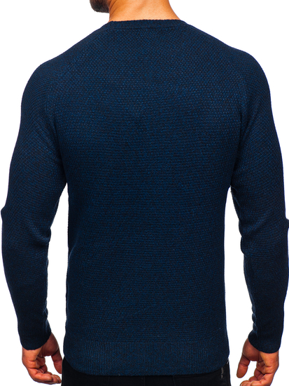 Men’s Sweater Navy blue Bolf H1810