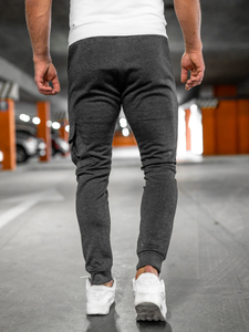 Men's Warm Cargo Sweatpants Graphite Bolf HW2173