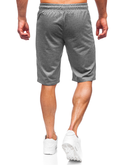 Men's Sweat Shorts Graphite Bolf JX512
