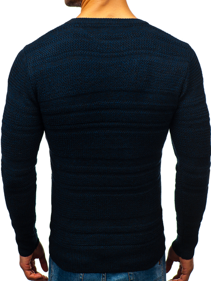 Men’s Sweater Navy blue Bolf H1805
