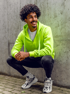 Men's Hoodie Celadon Bolf 2008A