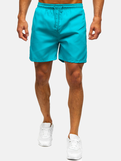 Men’s Swimming Trunks Blue Bolf QD35