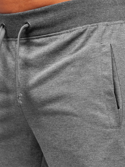 Men's Sweat Shorts Graphite Bolf K10003