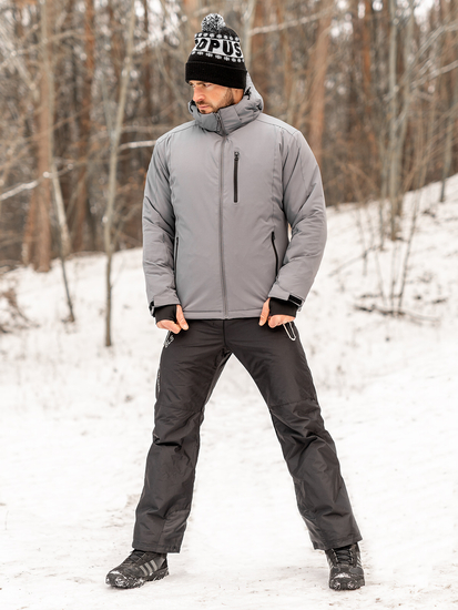 Men's Winter Sport Jacket Graphite Bolf HH011A