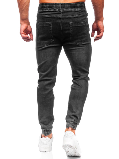 Men's Denim Joggers Black Bolf 9070