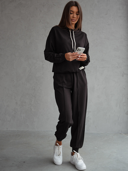 Women’s 2-Piece Sport Outfit Black Bolf 82162