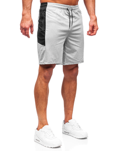 Men's Sweat Shorts Grey Bolf 68026