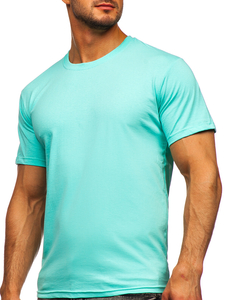 Men's Basic Cotton T-shirt Mint Bolf 192397