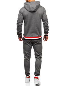 Men's Tracksuit with Hood Graphite Bolf 8C60
