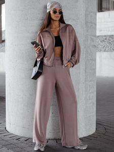 Women’s 2-piece Zip Butter Sport Outfit Cappuccino Bolf 821109