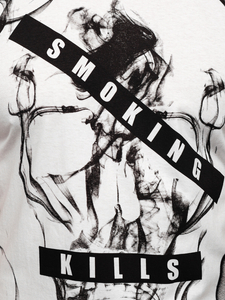 Men's Cotton Printed T-shirt White Bolf 14701