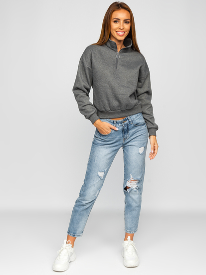 Women's Sweatshirt Graphite Bolf KSW2023