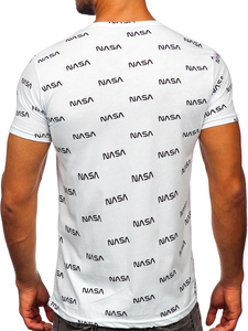 Men's Printed T-shirt White Bolf 14950