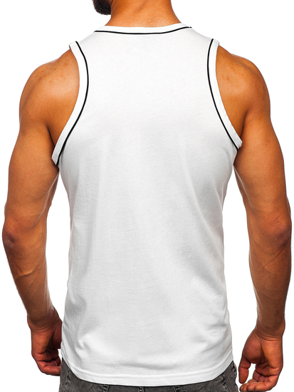 Men's Boxer Tank Top White Bolf 14276