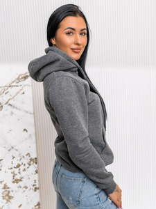 Women’s Kangaroo Sweatshirt Graphite Bolf W02A1