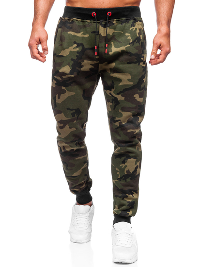 Men's Sweatpants Camo-Khaki Bolf KZ15