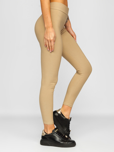 Women's Leggings Beige Bolf YW01053A1