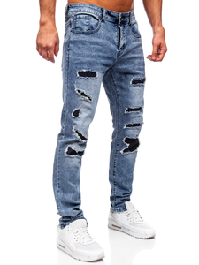 Men's Jeans Slim Fit Blue Bolf MP0153B