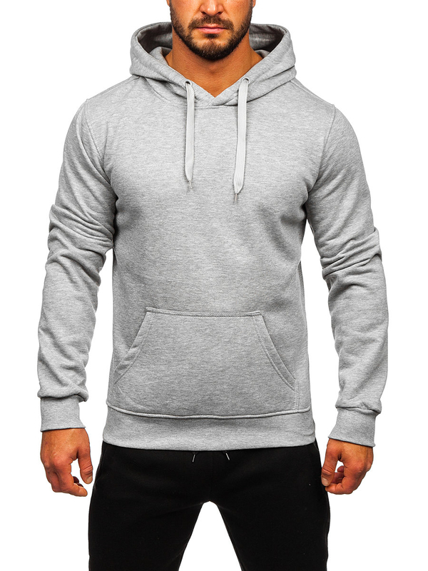 Men's Kangaroo Tracksuit Grey Bolf D002