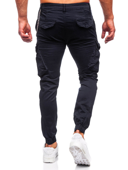 Men's Cargo Joggers Black Bolf SK850