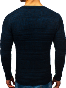 Men’s Sweater Navy blue Bolf H1805