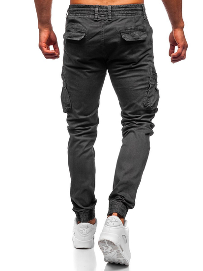 Men's Cargo Joggers Graphite Bolf 8983