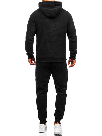Men's Tracksuit with Hood Black Bolf 3A150