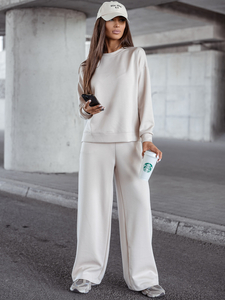 Women’s 2-Piece Sport Outfit masełko Beige Bolf 821111