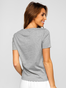 Women's Basic T-shirt Grey Bolf SD211A1