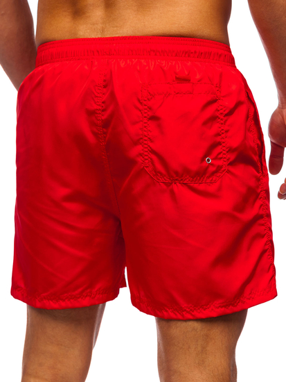 Men's Swimming Shorts Red Bolf YW07002