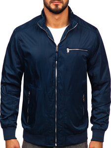 Men's Lightweight Jacket Navy Blue Bolf 5M3106
