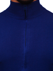 Men's Zip Sweater Indigo Bolf MM6004