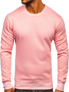Men's Sweatshirt Light Pink Bolf 2001