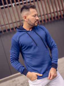 Men's Hoodie Indigo Bolf 145380
