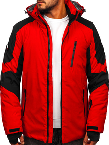 Men's Winter Jacket Red Bolf 6576