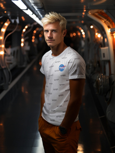 Men's Printed T-shirt White Bolf 14950