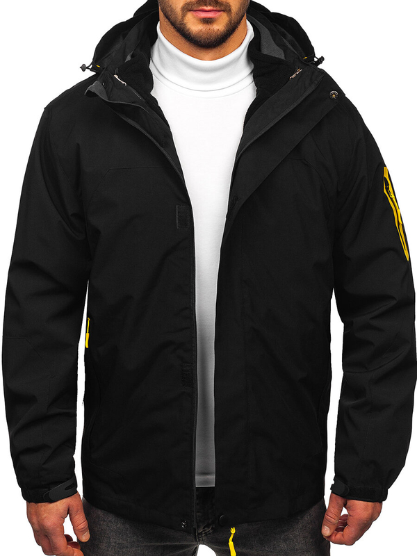 Men’s 2in1 Lightweight Jacket Black Bolf 5M3263