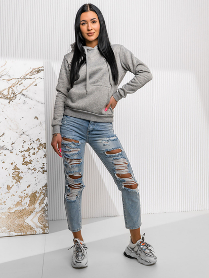 Women’s Kangaroo Sweatshirt Grey Bolf W02A1