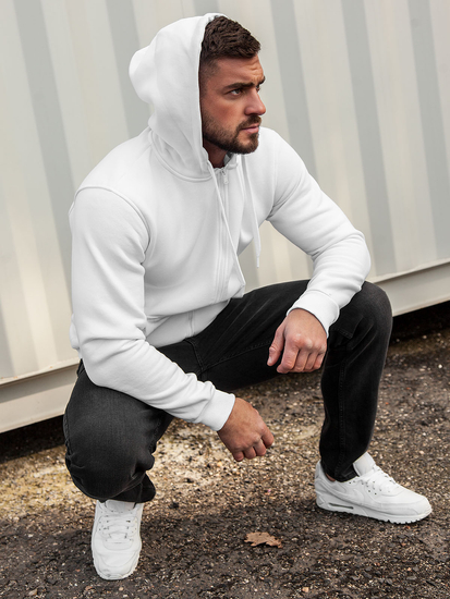 Men's Hoodie White Bolf 2008A