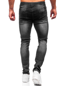 Men's Jeans Regular Fit Black Bolf MP021N